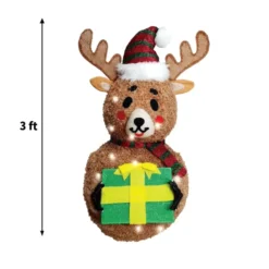3ft 100 LED Collapsible Reindeer Yard Light 13 3ft 100 LED Collapsible Reindeer Yard Light -Christmas Decoration Shop 3ft 100 LED Collapsible Reindeer Yard Light 4 600x600 1