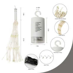 4Pcs 200 LED Firework Copper Wire Lights 24in -Christmas Decoration Shop 4 Pack of Firework Copper Wire Lights 3 result 600x600 1