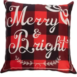 4pcs Red Buffalo Plaid Pillow Covers 13 4pcs Red Buffalo Plaid Pillow Covers -Christmas Decoration Shop 4 Pcs Christmas Mixed Pillow Covers 7 result 600x605 1