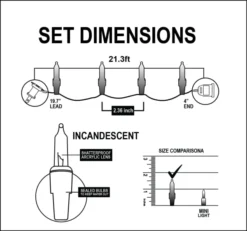 2x100 Multicolor Christmas Green Wire String Lights 21.3ft -Christmas Decoration Shop 42.6 FT 200 Count Christmas Multicolor Green Wire String Lights 4 result 600x562 1