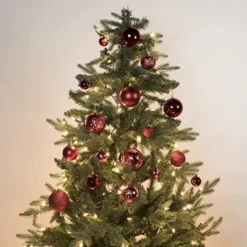 46 Pcs Assorted Size Red Christmas Balls Ornaments -Christmas Decoration Shop 46 Pcs Assorted Size Red Christmas Balls Ornaments 1 600x600 1