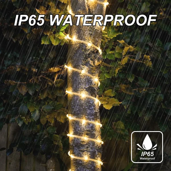 120 LED Rope Light With Remote Control 46ft 5 120 LED Rope Light With Remote Control 46ft - Image 3