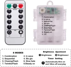 3x120 LED Warm White Rope Light With Remote Control 46ft -Christmas Decoration Shop 46ft 120 Count LED Rope Light with Remote Control 3 Pcs 5 result 600x566 1