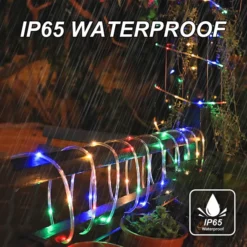 Christmas Decoration Shop -Christmas Decoration Shop 46ft 120 LED Rope Light Multicolor 2Pcs 2 result 600x600 1