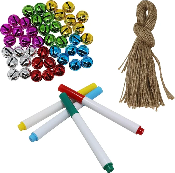 48pcs Wooden Christmas Ornaments Craft Kit 5 48pcs Wooden Christmas Ornaments Craft Kit - Image 3