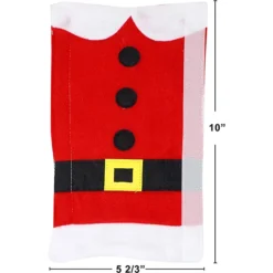 4Pcs Christmas Dining Chair Slipcovers With 2Pcs Handle Door Covers 8 4Pcs Christmas Dining Chair Slipcovers With 2Pcs Handle Door Covers -Christmas Decoration Shop 4Pcs Christmas Dining Chair Slipcovers with 2Pcs Handle Door Covers 1