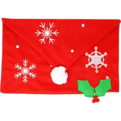 4Pcs Christmas Dining Chair Slipcovers With 2Pcs Handle Door Covers 9 4Pcs Christmas Dining Chair Slipcovers With 2Pcs Handle Door Covers -Christmas Decoration Shop 4Pcs Christmas Dining Chair Slipcovers with 2Pcs Handle Door Covers 2