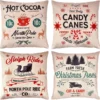 4Pcs Christmas Pillow Covers -Christmas Decoration Shop 4Pcs Christmas Pillow Covers 2 600x596 1