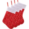 4Pcs Felt Christmas Stockings 15in -Christmas Decoration Shop 4Pcs Felt Christmas Stockings 15in 1