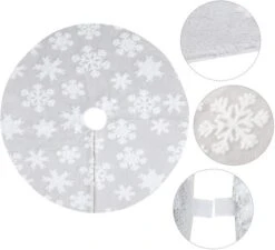 White Snowflake Christmas Tree Skirt 36in -Christmas Decoration Shop 4 bb9c67b2 9c29 4e3d ab5b a0bfcabb631e 600x546 1