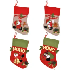 4pcs Christmas Stockings Large Size -Christmas Decoration Shop 4pcs Christmas Stockings Large Size 2