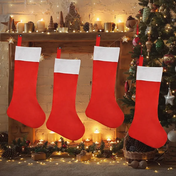 4pcs Jumbo Large Christmas Stockings 36in 6 4pcs Jumbo Large Christmas Stockings 36in - Image 4