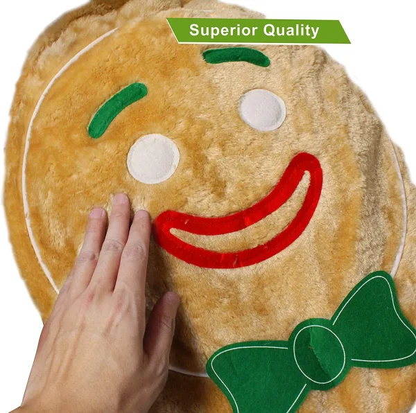 5pcs Gingerbread Bathroom Decoration Set 4 5pcs Gingerbread Bathroom Decoration Set - Image 2