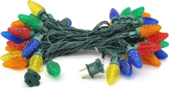 50 LED C9 Multicolor Christmas Light 26.25ft -Christmas Decoration Shop 50 Count C9 Christmas Light Multicolor 4 result 600x319 1