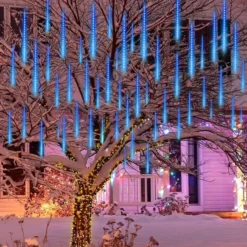 3x 8 Tubes (12in) Meteor Shower Rain Lights, Blue 13 3x 8 Tubes (12in) Meteor Shower Rain Lights, Blue -Christmas Decoration Shop 540 LED Meteor Shower Rain Lightsblue 6 result 600x600 1