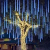 10 Tubes (19.8 In) Christmas Meteor Shower Lights, Blue 1 10 Tubes (19.8 In) Christmas Meteor Shower Lights, Blue -Christmas Decoration Shop 540 LEDs Christmas Meteor Shower Lights Blue 1 result 600x600 1