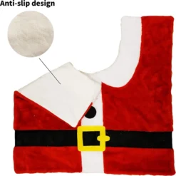 5Pcs Santa Claus Toilet Cover -Christmas Decoration Shop 5Pcs Santa Claus Toilet Cover 4 result 600x599 1