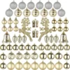 66pcs Gold And Silver Christmas Ornaments 2 66pcs Gold And Silver Christmas Ornaments -Christmas Decoration Shop 66Pcs Christmas Assorted Ornaments Gold amp Silver 7 600x598 1