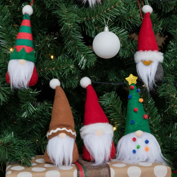 6Pcs Cartoon Gnome Ornaments Set 6 6Pcs Cartoon Gnome Ornaments Set - Image 4