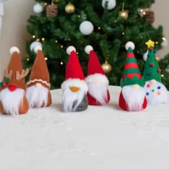 6Pcs Cartoon Gnome Ornaments Set 12 6Pcs Cartoon Gnome Ornaments Set -Christmas Decoration Shop 6Pcs Cartoon Gnome Ornaments Set 7 result 600x600 1