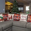 6pcs Christmas Buffalo Plaid Pillow Covers -Christmas Decoration Shop 6Pcs Christmas Buffalo Pillow Covers 7 600x450 1