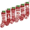 6pcs Christmas Knit Stocking Decoration -Christmas Decoration Shop 6Pcs Christmas Stockings Knit Decorations 1 result 1 600x600 1