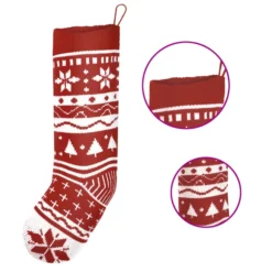 6pcs Christmas Knit Stocking Decoration -Christmas Decoration Shop 6Pcs Christmas Stockings Knit Decorations 5 result 1 600x600 1