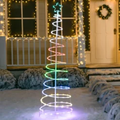 6ft 135 LED Smart Animated Lightshow Spiral Christmas Tree -Christmas Decoration Shop 6ft 135 LED Smart Animated Lightshow Spiral Christmas Tree 3 scaled 600x600 1