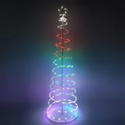6ft 135 LED Smart Animated Lightshow Spiral Christmas Tree