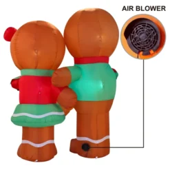 6ft Couple Gingerman Inflatable Christmas Decorations -Christmas Decoration Shop 6ft Couple Gingerman Inflatable Christmas Decorations 3 result scaled 600x600 1
