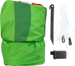 6ft Inflatable Christmas Penguin Sledding On Dinosaur -Christmas Decoration Shop 6ft Inflatable Christmas Penguin Sledding on Dinosaur 7 result 600x529 1