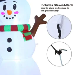 6ft Tall LED Two Penguin Inflatable Decoration 12 6ft Tall LED Two Penguin Inflatable Decoration -Christmas Decoration Shop 6ft Tall LED Two Penguin Inflatable Decoration 6 result 600x623 1