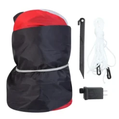 6ft Long Inflatable Christmas Wiener Dog 13 6ft Long Inflatable Christmas Wiener Dog -Christmas Decoration Shop 6ft Weiner Dog Eyes covered by a hug hat 6 result 600x600 1