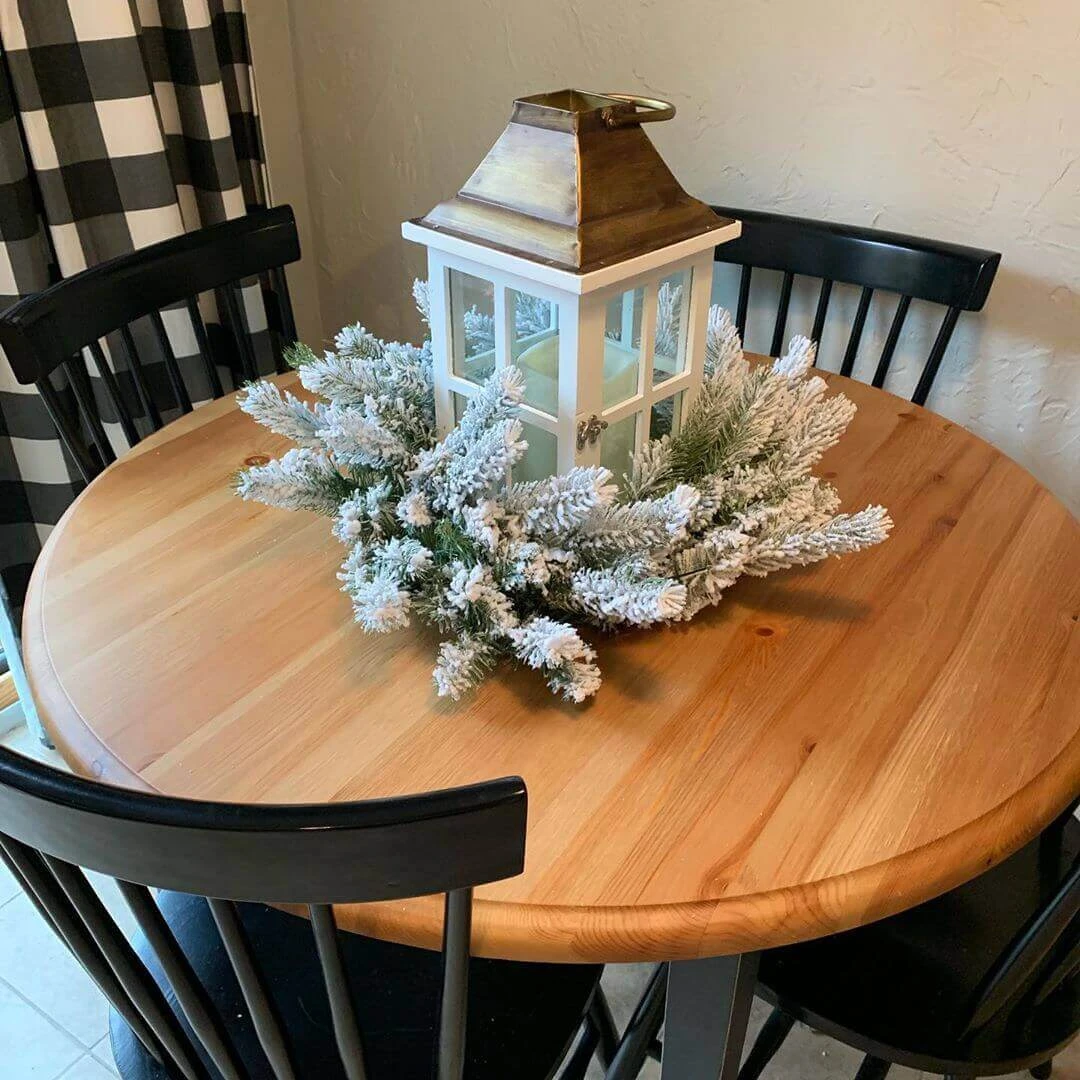 King Of Christmas 24" King Flock® Wreath With Warm White LED Lights (Battery Operated) 10 King Of Christmas 24" King Flock® Wreath With Warm White LED Lights (Battery Operated) - Image 8