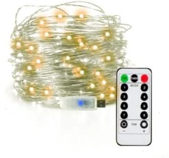 200 LED Warm White Led USB Operated Fairy Lights 66ft -Christmas Decoration Shop 71LwbHq0SHL. AC SL1500 600x558 1