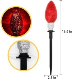 2pcs Multi Color Pathway String Lights 6.5ft -Christmas Decoration Shop 71S tjeMOFL. AC SL1500 1 600x655 1