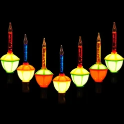 7 LED Multicolor Christmas Bubble String Lights 7ft -Christmas Decoration Shop 7ft Christmas Bubble String Lights 6 result 600x600 1