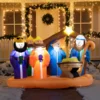 7ft Christmas Inflatable Nativity Scene Decoration -Christmas Decoration Shop 7ft Christmas Inflatable Nativity Scene Decoration 1 1 600x600 1