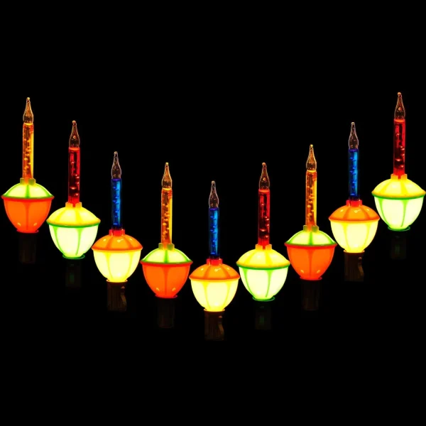 9 LED Multicolor Christmas Bubble String Lights 8.8ft 4 9 LED Multicolor Christmas Bubble String Lights 8.8ft - Image 2