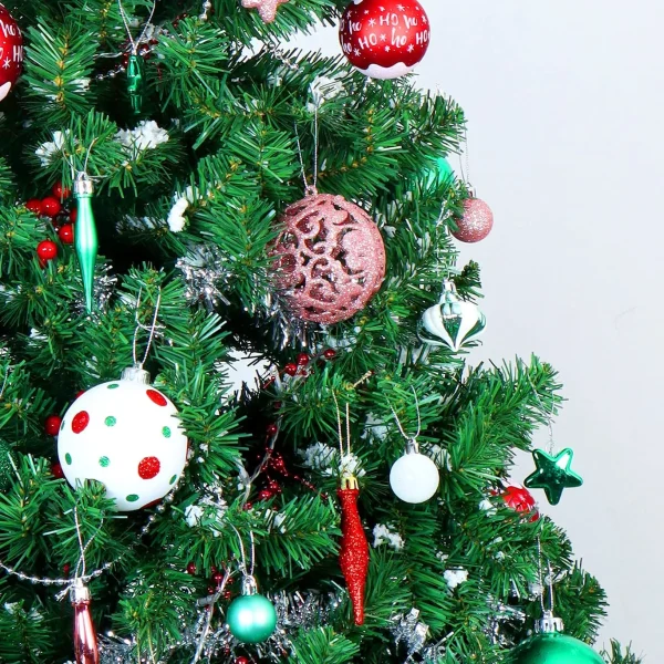 76pcs Red And Green Christmas Ornaments 8 76pcs Red And Green Christmas Ornaments - Image 6