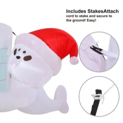 8ft LED Ice Bricks Banner Merry Christmas Inflatable -Christmas Decoration Shop 8ft Ice Bricks Banner Christmas Inflatable 4 result 600x600 1