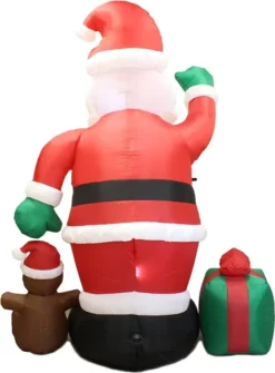 8ft LED Christmas Giant Inflatable Santa Claus -Christmas Decoration Shop 8ft LED Christmas Giant Inflatable Santa Claus 1 600x814 1