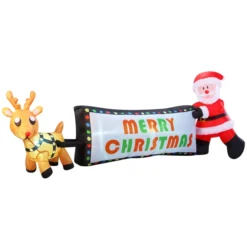 8ft LED Inflatable Reindeer Pulling Banner With Santa 10 8ft LED Inflatable Reindeer Pulling Banner With Santa -Christmas Decoration Shop 8ft Reindeer Pulling Banner With Santa Banner Christmas Inflatable 3 result 600x600 1