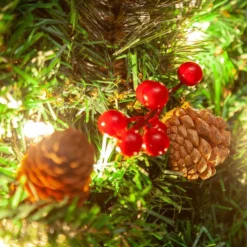 50 Lights Christmas Garland Prelit 9ft 12 50 Lights Christmas Garland Prelit 9ft -Christmas Decoration Shop 9 ft Artificial Garland with 50 Lights amp Decorations 5 result 600x600 1