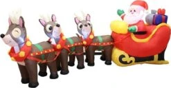 9.5ft LED Christmas Inflatable Santa With Reindeer -Christmas Decoration Shop 9.5ft LED Christmas Inflatable Santa with Reindeer 1 600x310 1