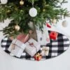 Christmas Tree Skirt Thick Plaid White Baffalo 36in -Christmas Decoration Shop 915wSRoY9eL. AC SL1500 600x600 1