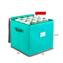 Blue Christmas Ornament Storage Box -Christmas Decoration Shop Blue Christmas Ornament Storage Box 3 1 600x600 1