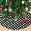 Black And White Buffalo Plaid Christmas Tree Skirt 48in -Christmas Decoration Shop Buffalo Red Large Plaid Christmas Tree Skirt 48in 1 result 2 600x600 1