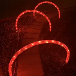 3pcs Candy Cane Arch Pathway Markers Lights 19.9in -Christmas Decoration Shop Candy Cane Arch Pathway Markers Lights 4 600x600 1