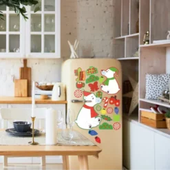 Christmas Door Cover With Window Clings -Christmas Decoration Shop Christmas Door Cover with Window Clings 6 result 600x600 1